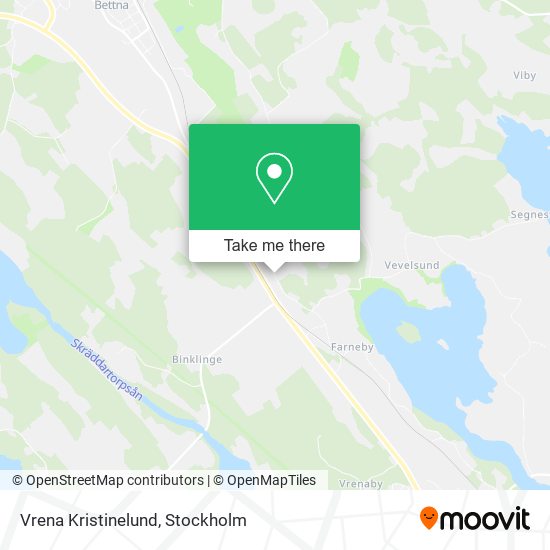 Vrena Kristinelund map