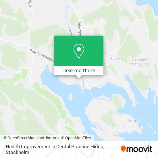 Health Improvement in Dental Practice Hidep map