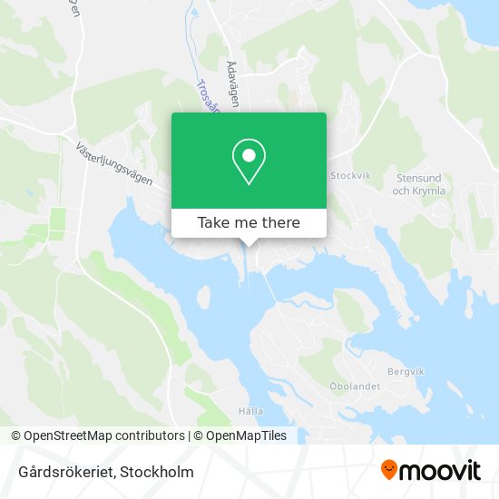 Gårdsrökeriet map