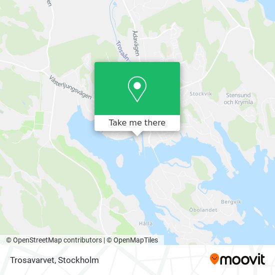 Trosavarvet map