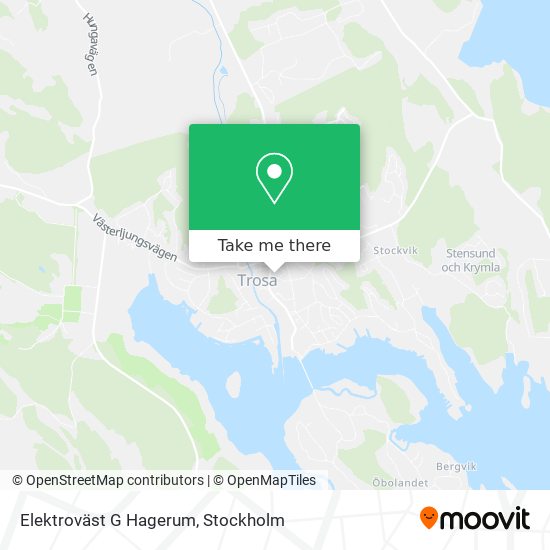 Elektroväst G Hagerum map