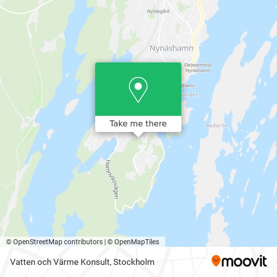 Vatten och Värme Konsult map