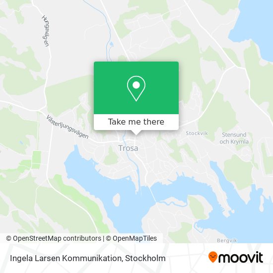 Ingela Larsen Kommunikation map