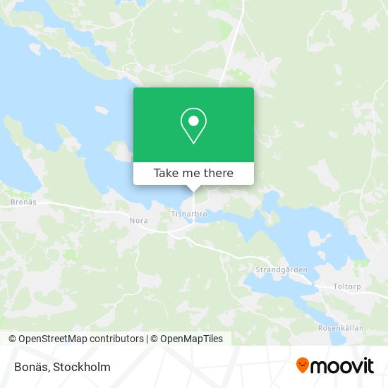 Bonäs map