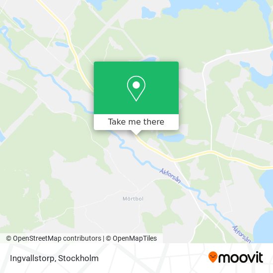 Ingvallstorp map