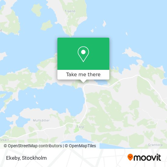 Ekeby map