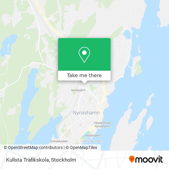 Kullsta Trafikskola map