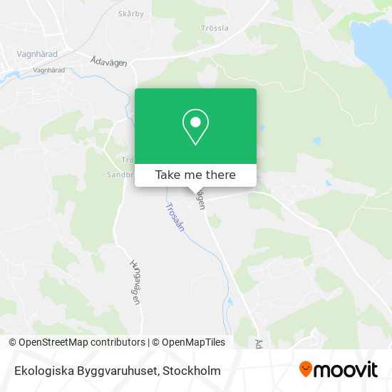 Ekologiska Byggvaruhuset map