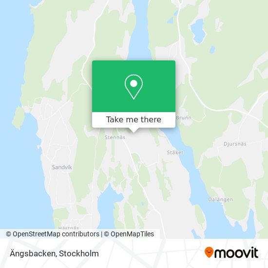 Ängsbacken map