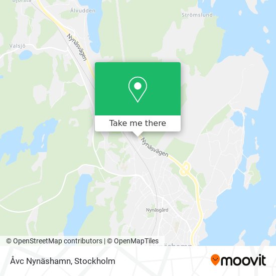 Åvc Nynäshamn map