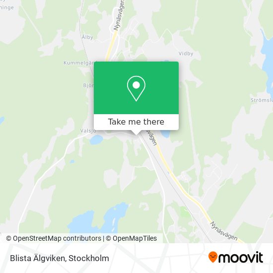 Blista Älgviken map