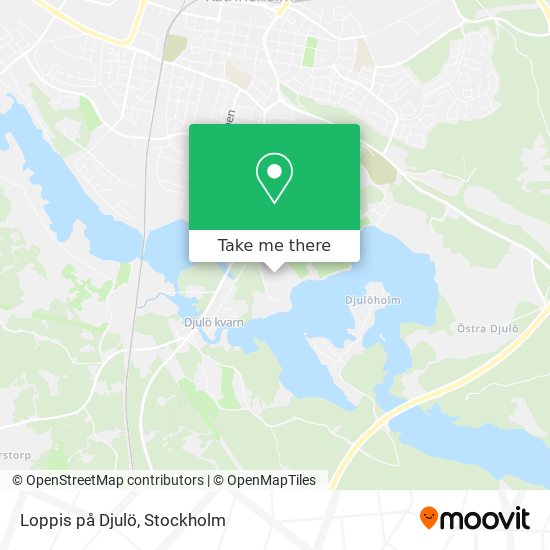 Loppis på Djulö map