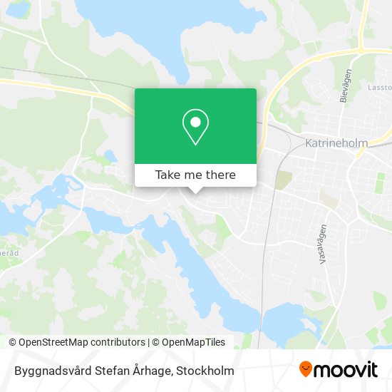 Byggnadsvård Stefan Århage map