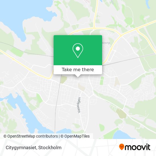 Citygymnasiet map