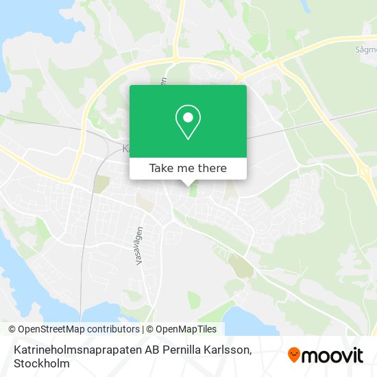 Katrineholmsnaprapaten AB Pernilla Karlsson map