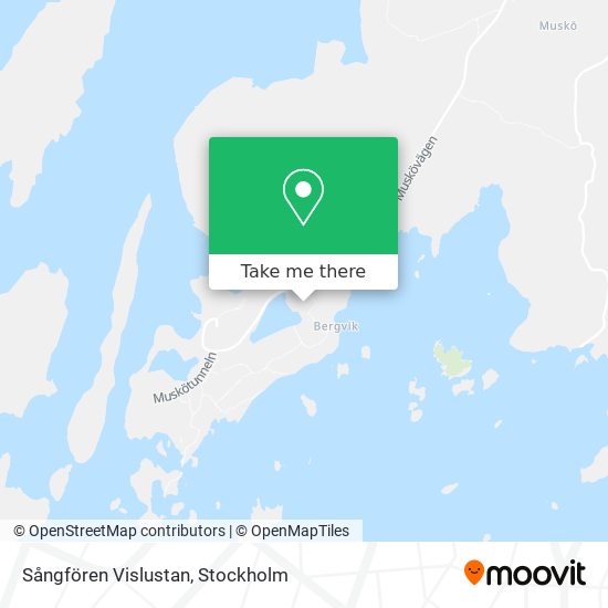 Sångfören Vislustan map