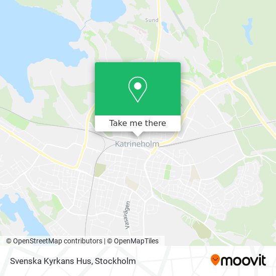 Svenska Kyrkans Hus map