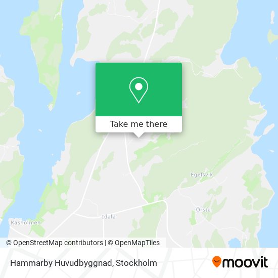 Hammarby Huvudbyggnad map