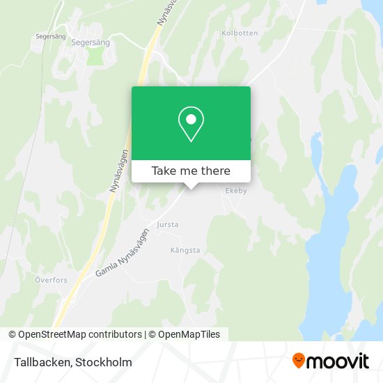 Tallbacken map