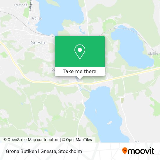 Gröna Butiken i Gnesta map