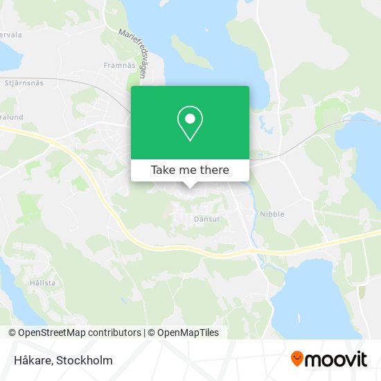 Håkare map