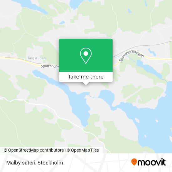 Mälby säteri map