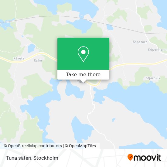 Tuna säteri map