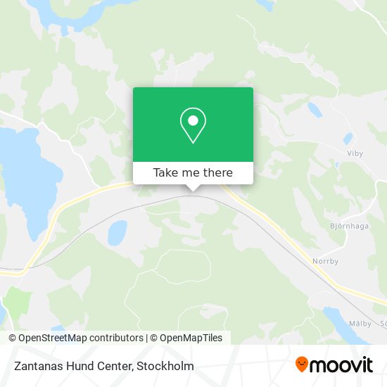 Zantanas Hund Center map