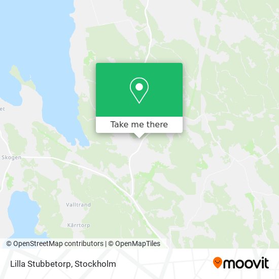 Lilla Stubbetorp map