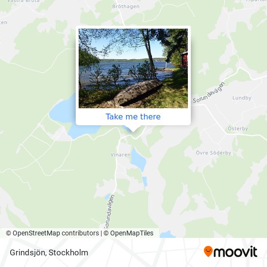 Grindsjön map