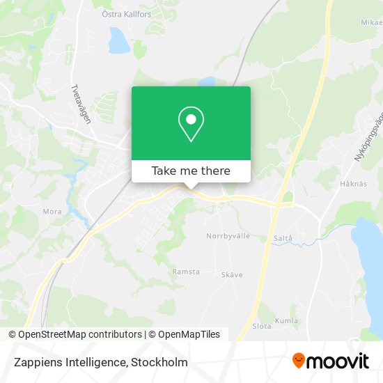 Zappiens Intelligence map