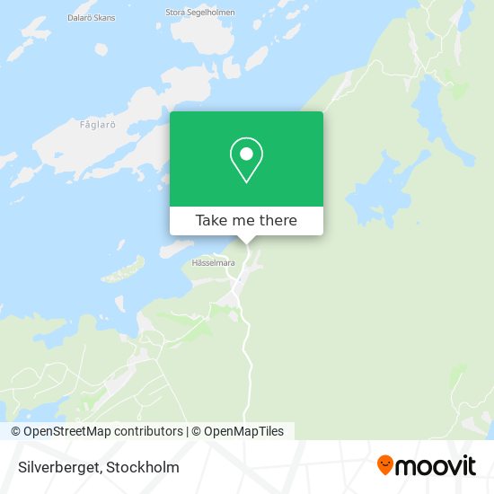 Silverberget map