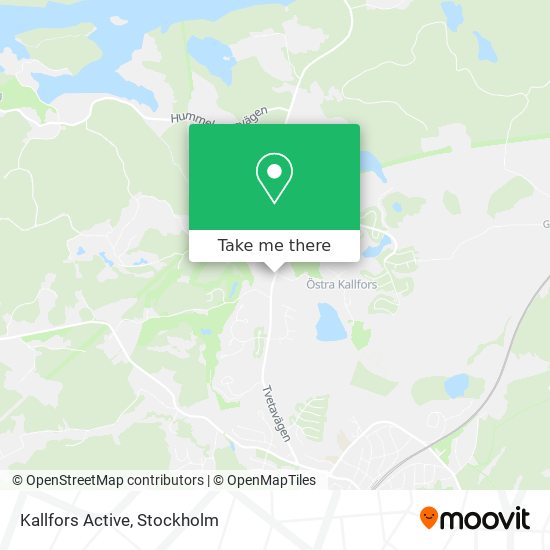 Kallfors Active map