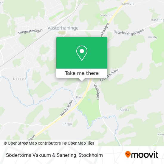 Södertörns Vakuum & Sanering map