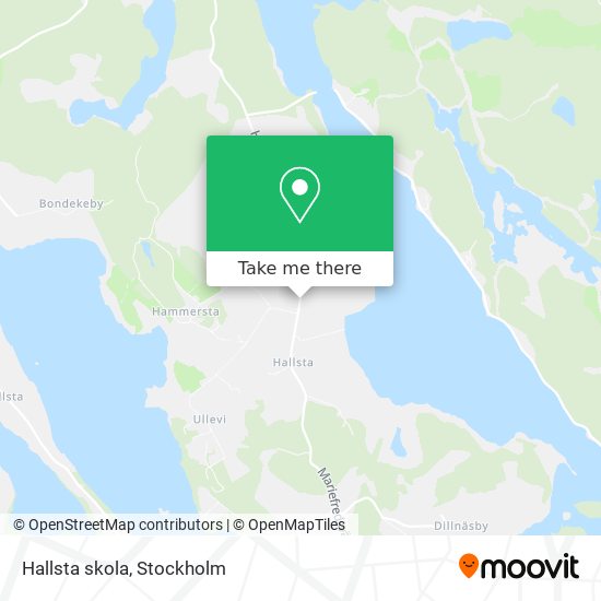 Hallsta skola map