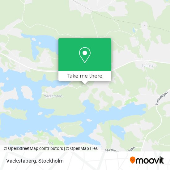 Vackstaberg map