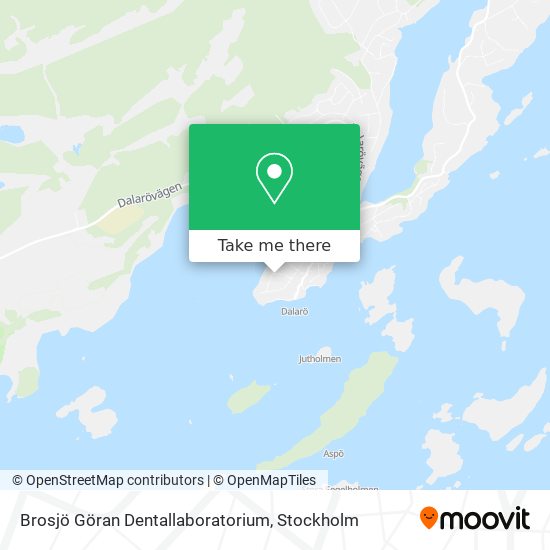 Brosjö Göran Dentallaboratorium map