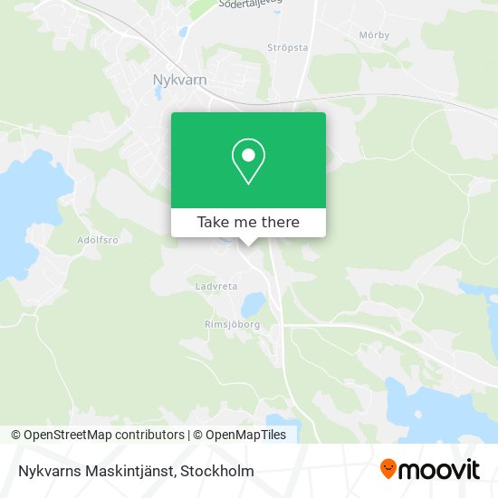 Nykvarns Maskintjänst map