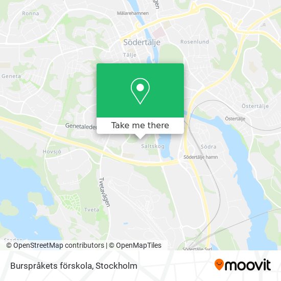 Burspråkets förskola map