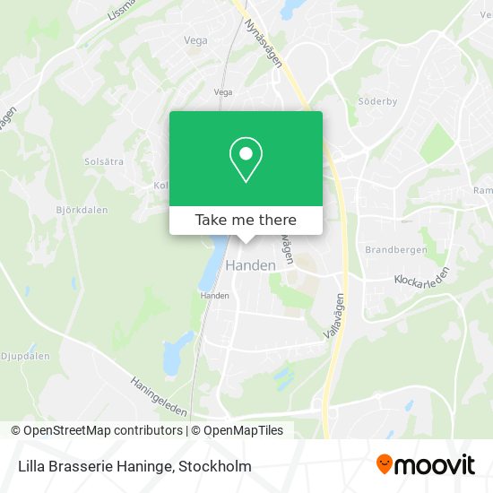 Lilla Brasserie Haninge map