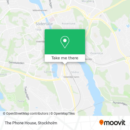 The Phone House map