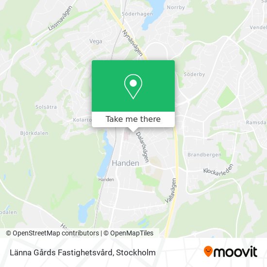 Länna Gårds Fastighetsvård map