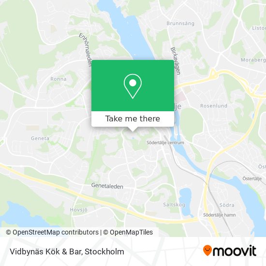 Vidbynäs Kök & Bar map