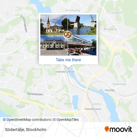 Södertälje map