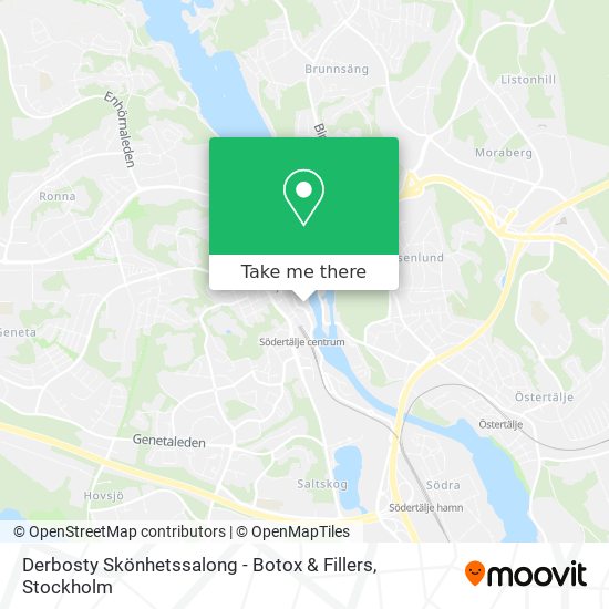 Derbosty Skönhetssalong - Botox & Fillers map