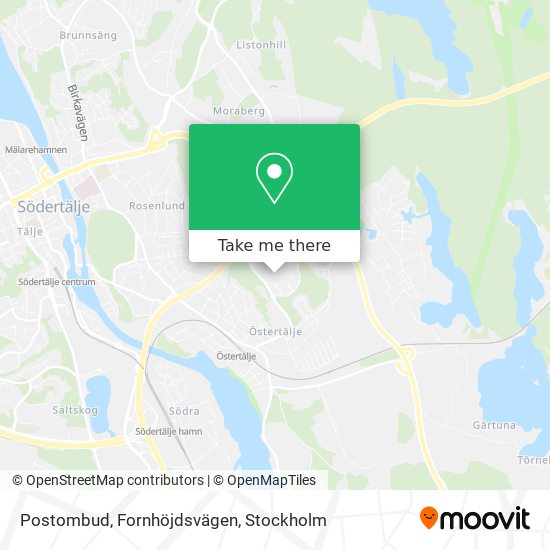 Postombud, Fornhöjdsvägen map