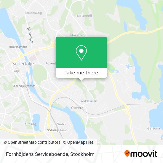 Fornhöjdens Serviceboende map