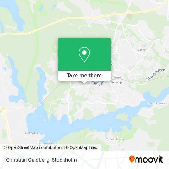 Christian Guldberg map