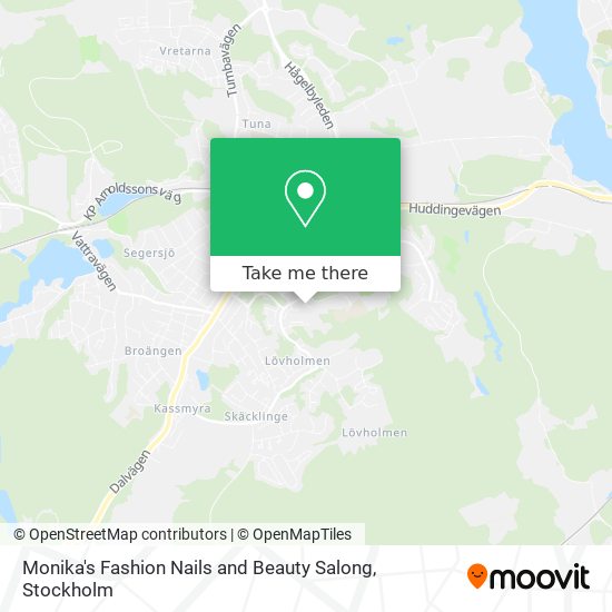 Monika's Fashion Nails and Beauty Salong map