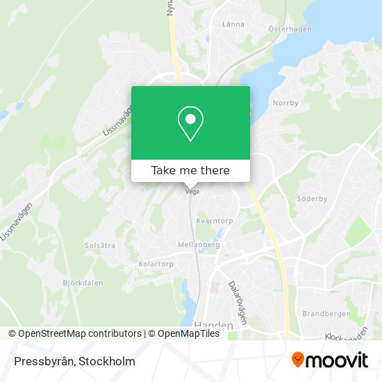 Pressbyrån map